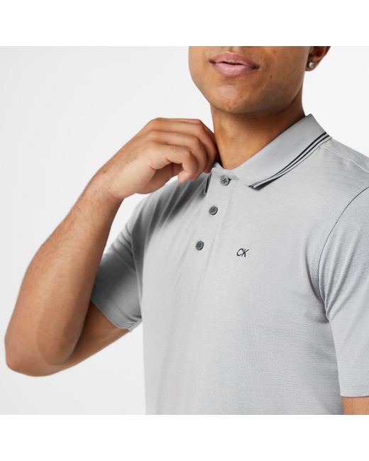 Calvin Klein Gray Broadway Polo for men