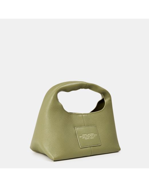 Marc Jacobs Green The Mini Sack Handbag