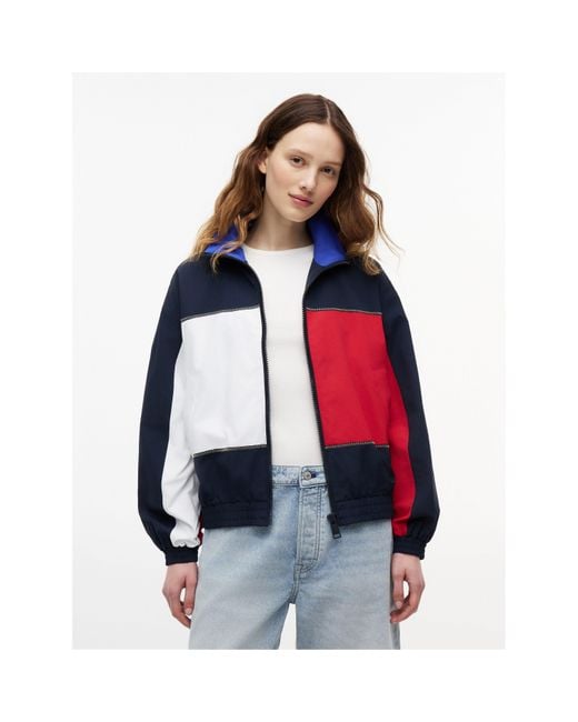 Tommy Hilfiger Blue Harrington Jacket