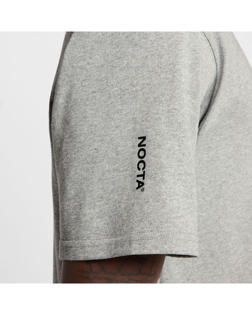 Nike Gray Nocta Tee for men