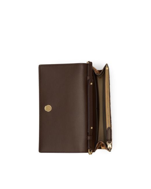 Ralph Lauren Brown Adair Chain Wallet
