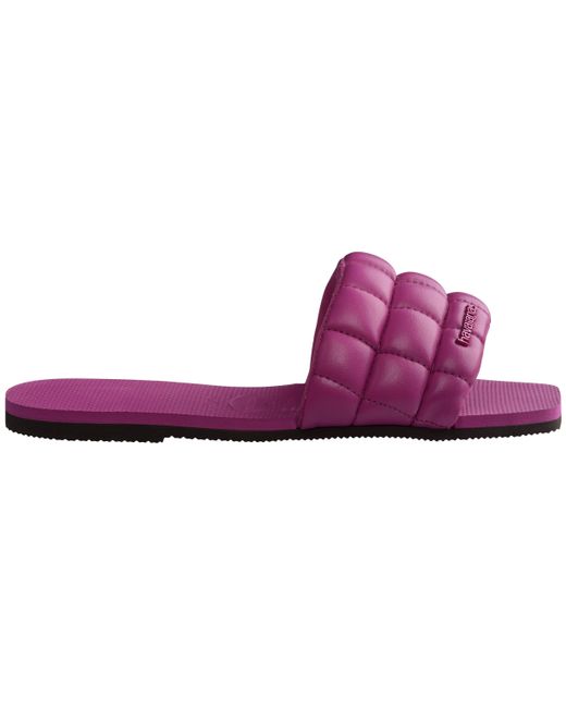 Havaianas Purple Flip Flops