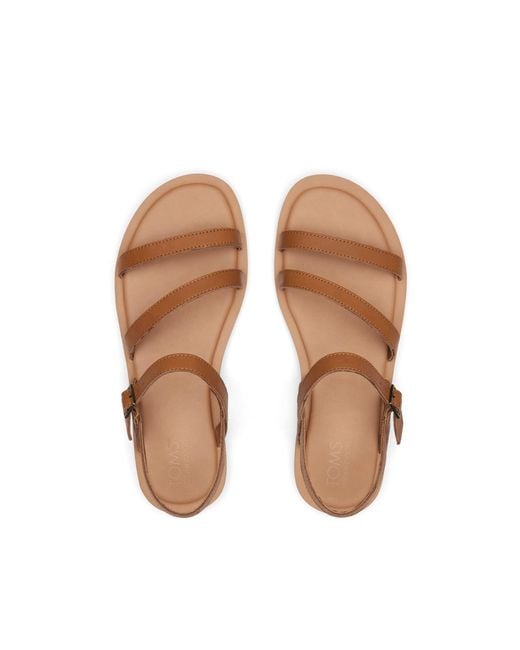 TOMS Brown Kira Strappy Sandal