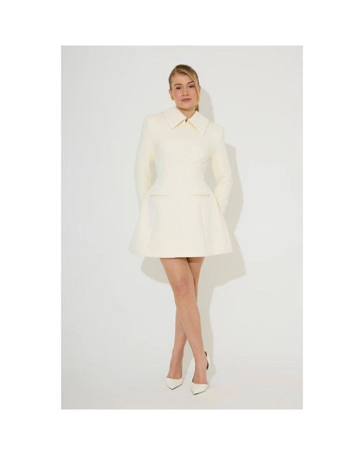 Odd Muse White Mini Dress