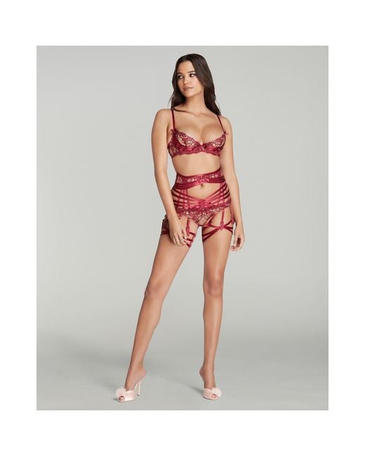 Agent Provocateur Red Dioni Suspender