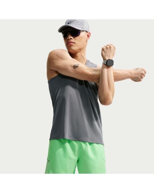 Nike Green Miler 7 Performance Running Shorts for men