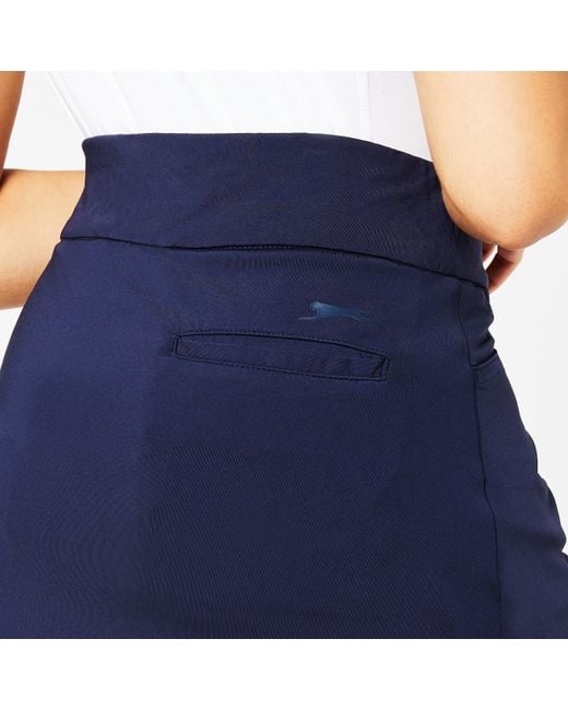 Slazenger 1881 Blue Golf Skort