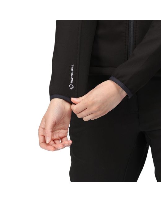 Regatta Black Wmns Arec Iii Softshell Jacket