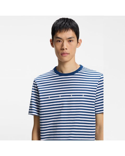 HUGO Blue T-Shirt for men