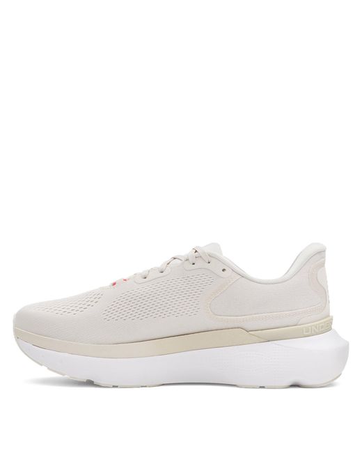 Under Armour White Infinite Pro Entry Road Running Shoes for men