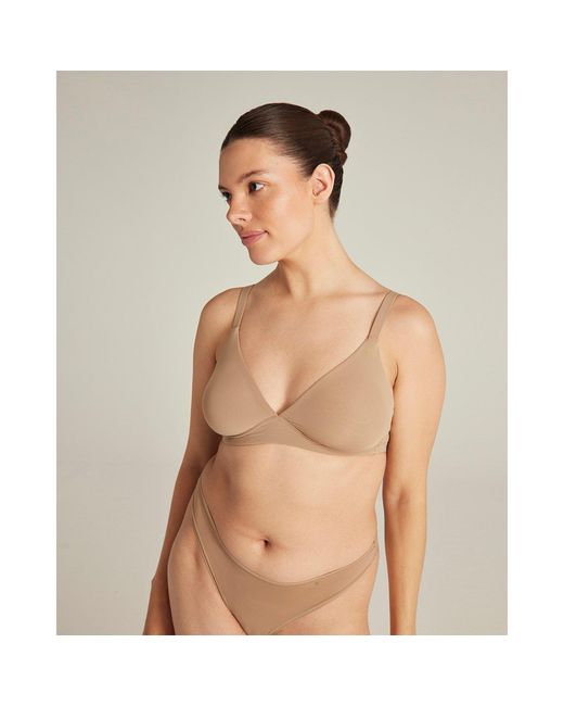 Nudea Multicolor Easy Does It Bralette Second Skin Stretch