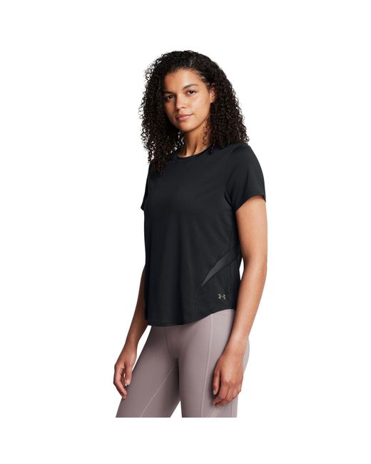 Under Armour Black Short-Sleeve Performance Gym Top
