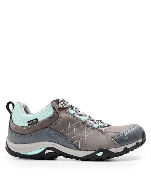 Oboz Gray Waterproof Hiking Shoes