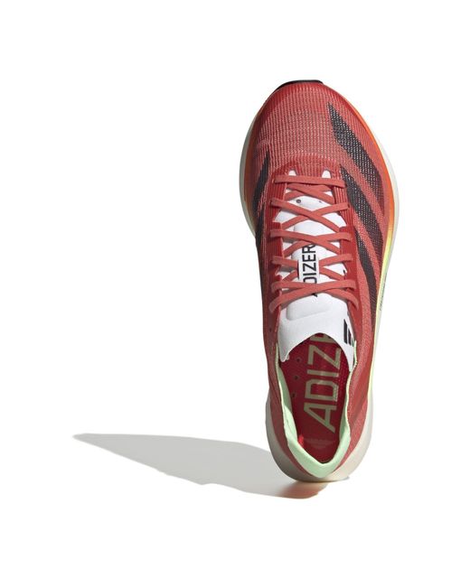 Adidas Pink Adizero Takumi Sen 10 Everyday Neutral Road Running Shoes