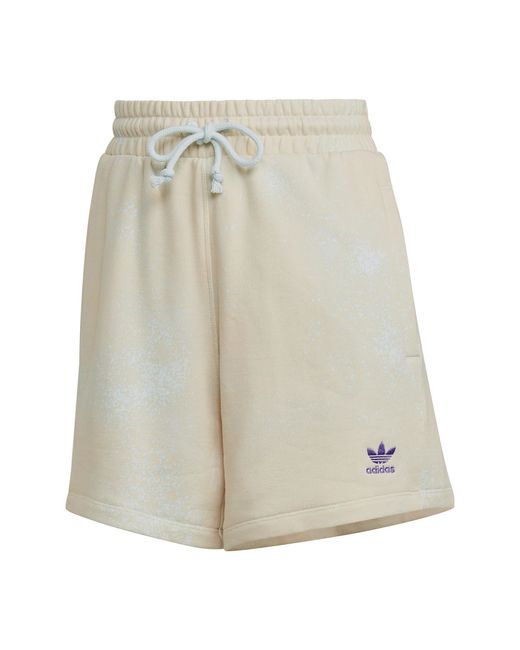 Adidas Originals Natural All Over Print Woven Shorts