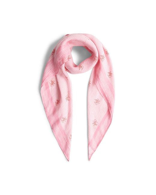 Tommy Hilfiger Pink Lightweight Scarf