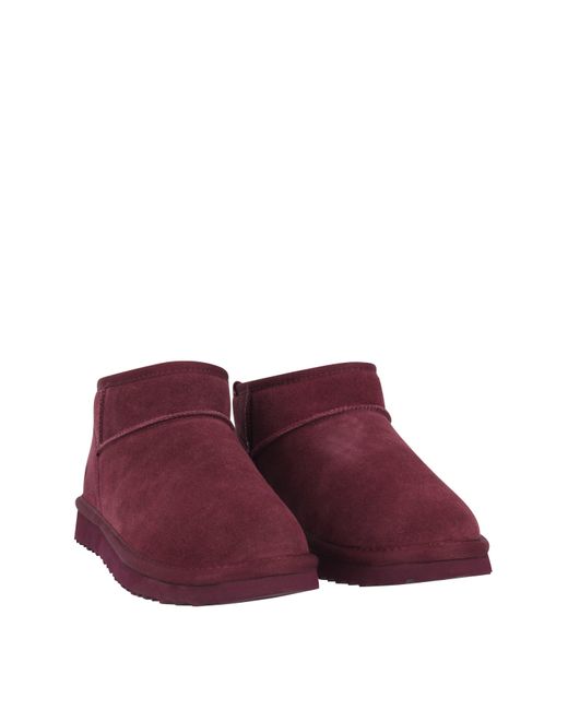 Jack Wills Purple Low Snug Boots