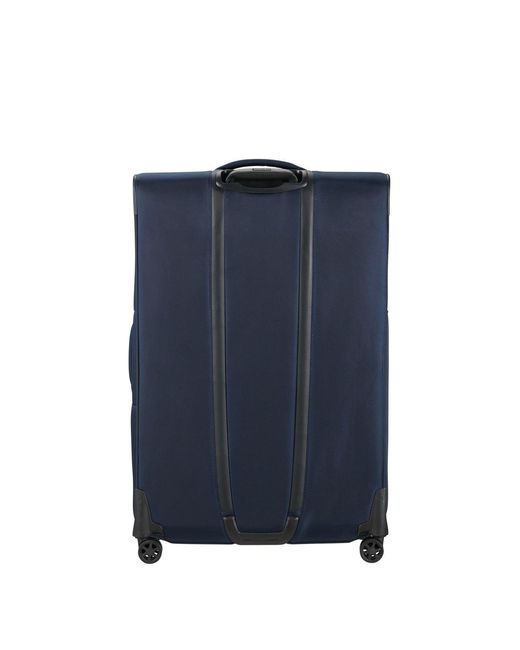 Samsonite Blue Spark Sng Eco Spinner 82X53X34/38Cm Exp Fl Extra Large Soft Suitcase