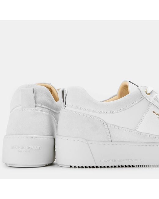 Android Homme White Point Dume Low-Top Trainers for men