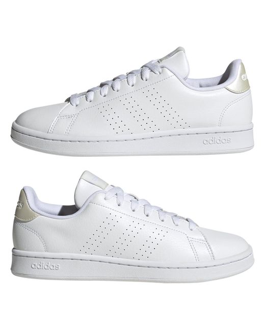 Adidas White Low-Top Trainers