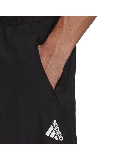Adidas Black Aeroready Designed For Movement Shorts for men