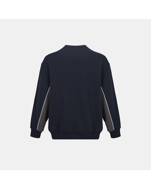Slazenger 1881 Blue Fleece Sportswear Crew Sweat for men