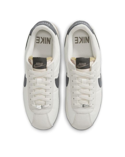 Nike White Cortez Textile Runners