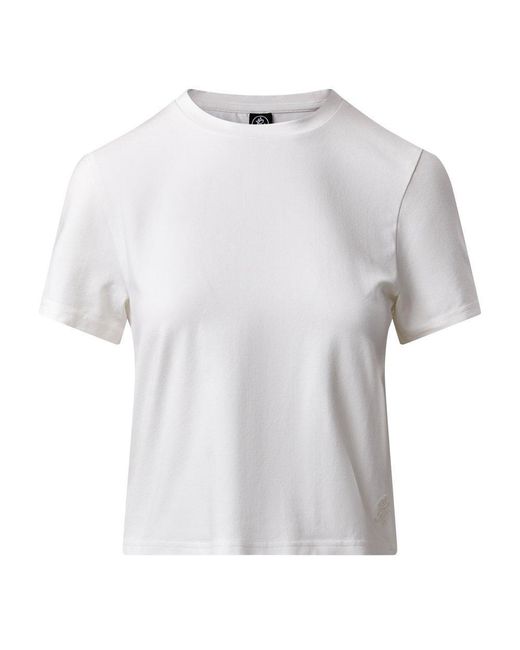 Gym King White Victory Jersey Cap Sleeve Tee