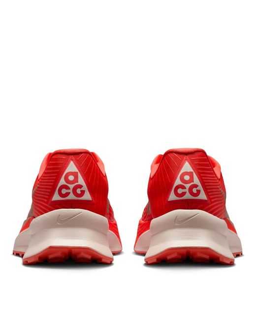 Nike Red Acg Ultrafly 2 Trail Running Shoes for men