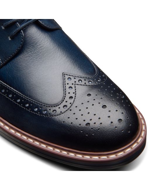 Clarks Blue Brogues for men