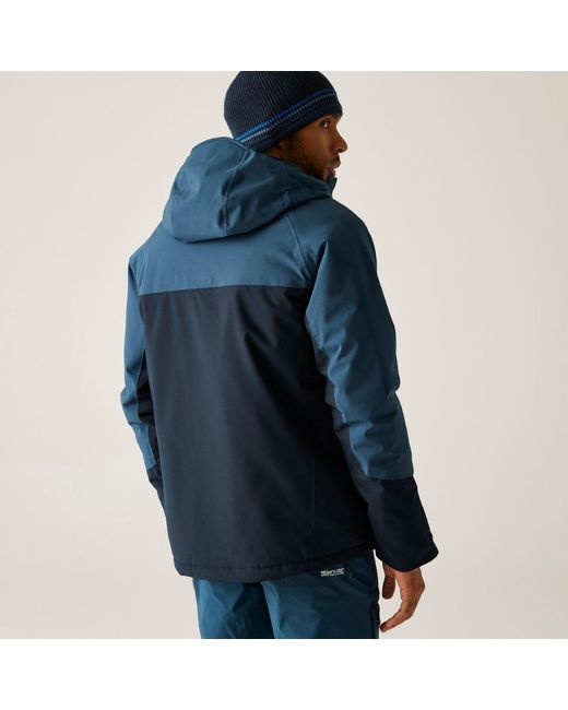 Regatta Blue Highton Stretch Isotex Thermoguard Insulated Waterproof Jacket for men