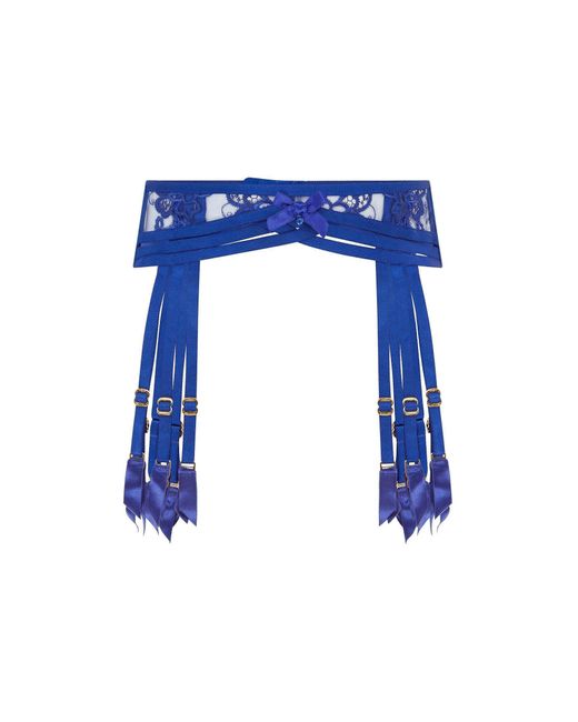 Agent Provocateur Blue Dioni Suspender