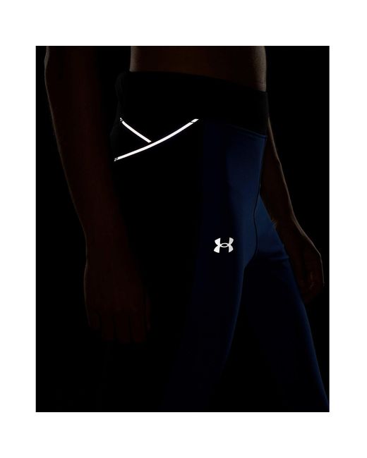 Under Armour Blue Qualifier Cold Performance Running Tights