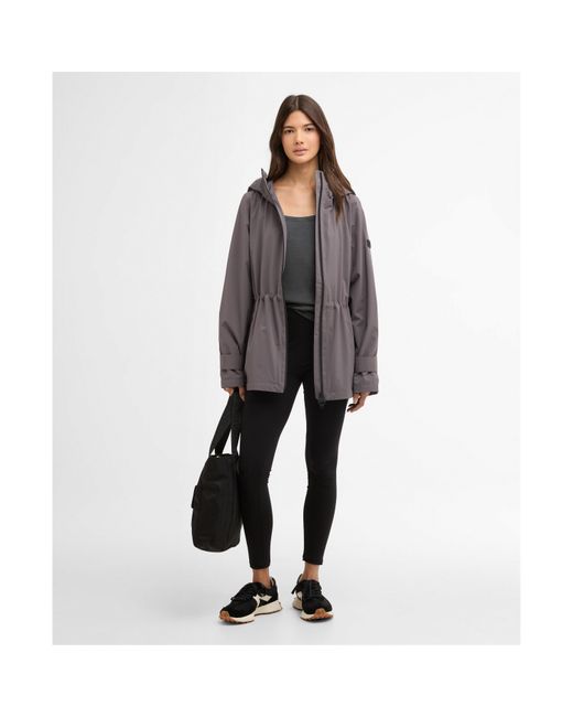 Barbour Gray Rain Anorak Jacket
