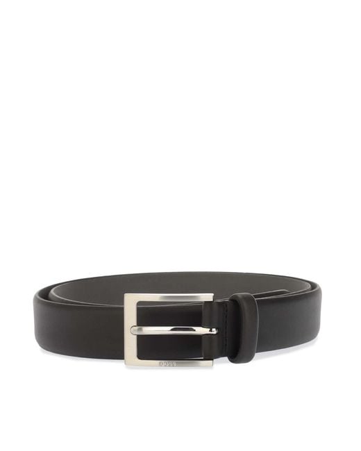 Boss Black Brondon Leather Belt for men