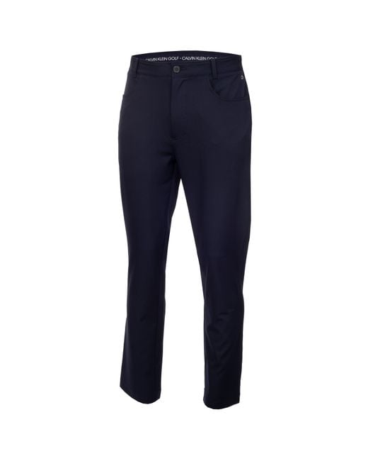 Calvin Klein Blue Golf Clinton Trousers for men