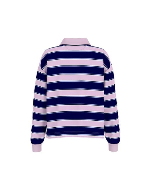Guess Blue Rugby Polo Shirt