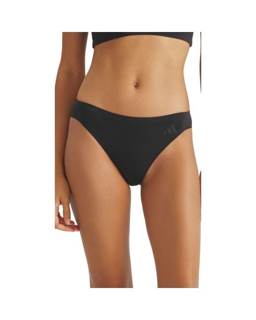 Adidas Black Low Rise Bikini Brief
