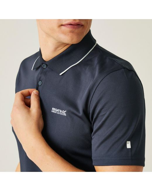 Regatta Blue Maverick V Quick Dry T-Shirt for men