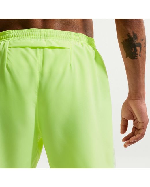 Nike Green Miler 7 Performance Running Shorts for men