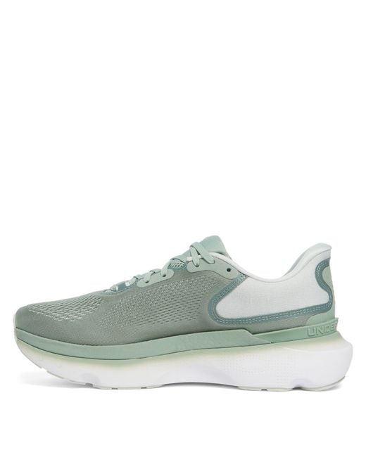 Under Armour Green Infinite Pro Entry Road Running Shoes for men