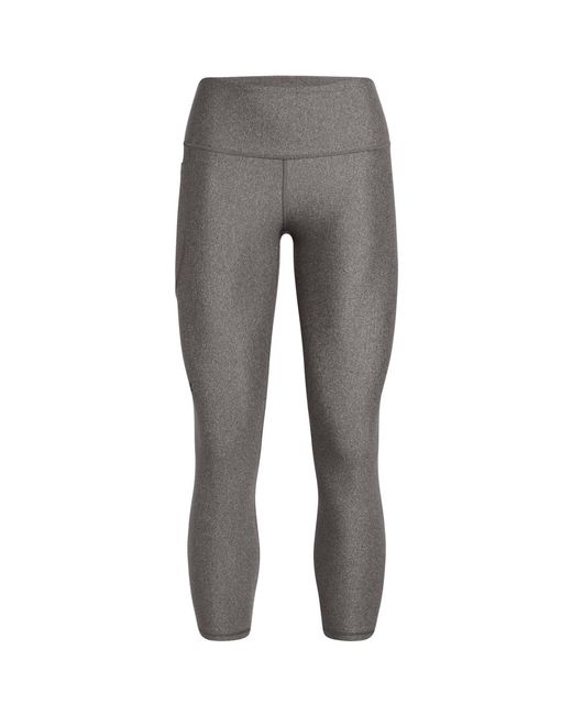 Under Armour Gray Tech No-Slip Waistband Ankle Leggings