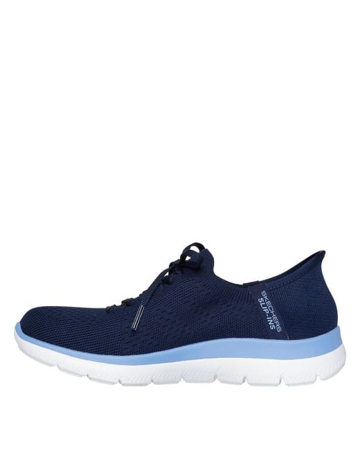 Skechers Blue Slip-Ins: Summits