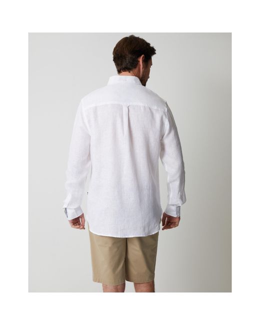 Saltwell Gray Long-Sleeve Oxford Shirt for men