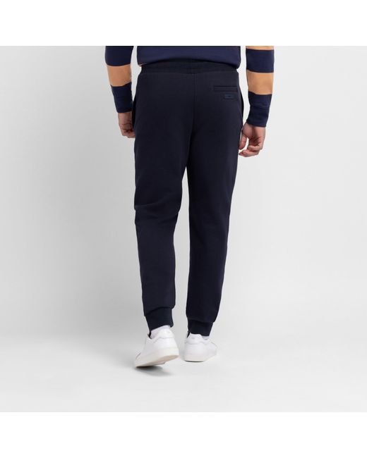 Eden Park Blue Plain Jogging Bottoms for men