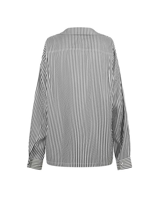Tom Ford Gray Long Sleeve Patterned Shirt