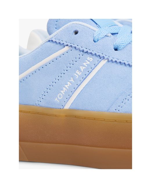 Tommy Hilfiger Blue The Greenwich Flatform Suede