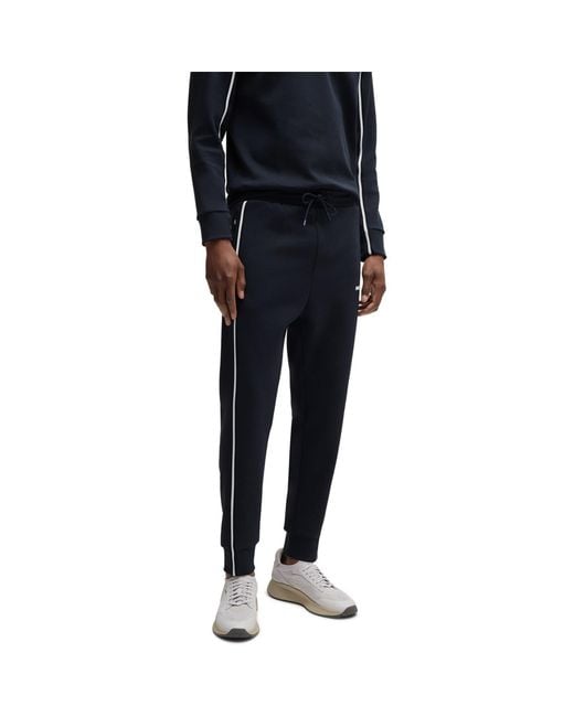 Boss Blue Hbg Hadiko Jogging Bottoms, Elasticated Waistband for men
