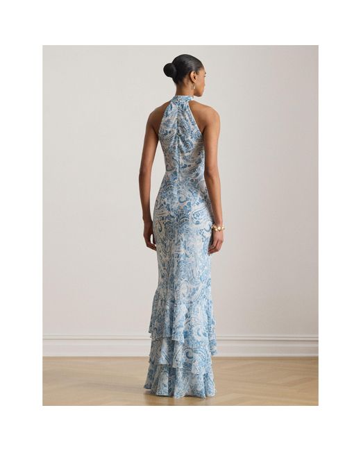 Ralph Lauren Blue Ball Gown