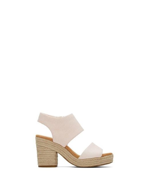 TOMS Natural Majorca Platform Sandal